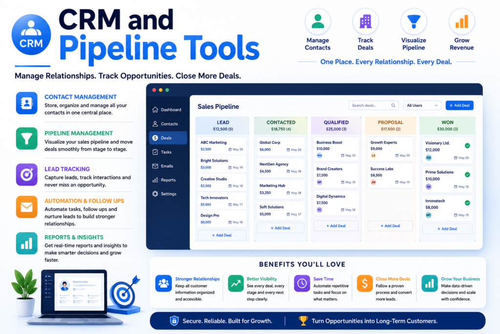 CRM Pipeline tool