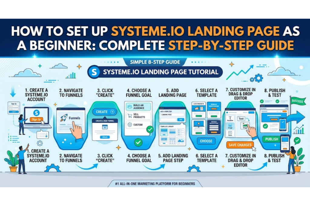Systeme.io Landing page