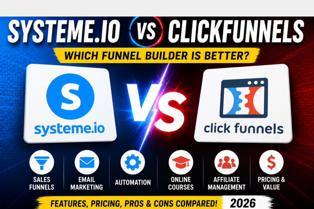 Systeme.io vs ClickFunnels
