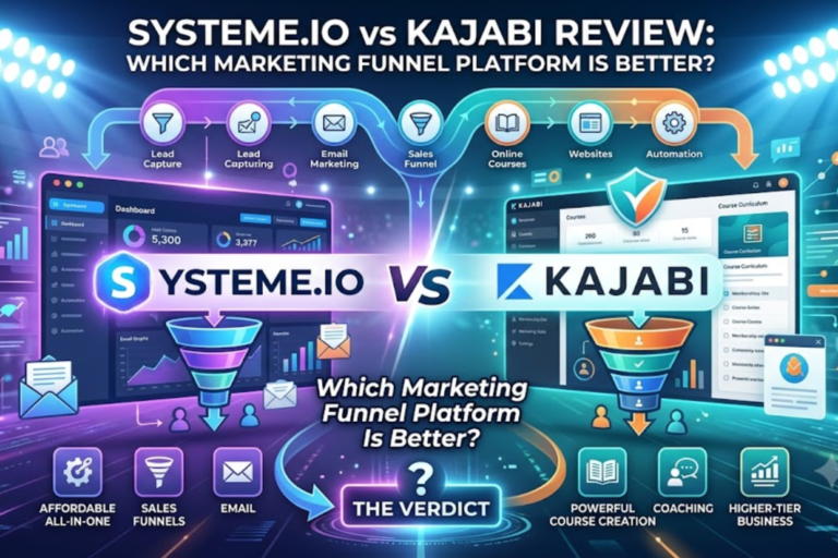 Systeme.io vs Kajabi Review