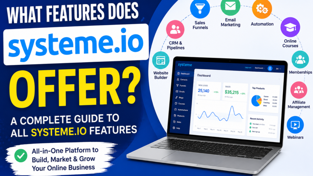 What Features Does Systeme.io Offer
