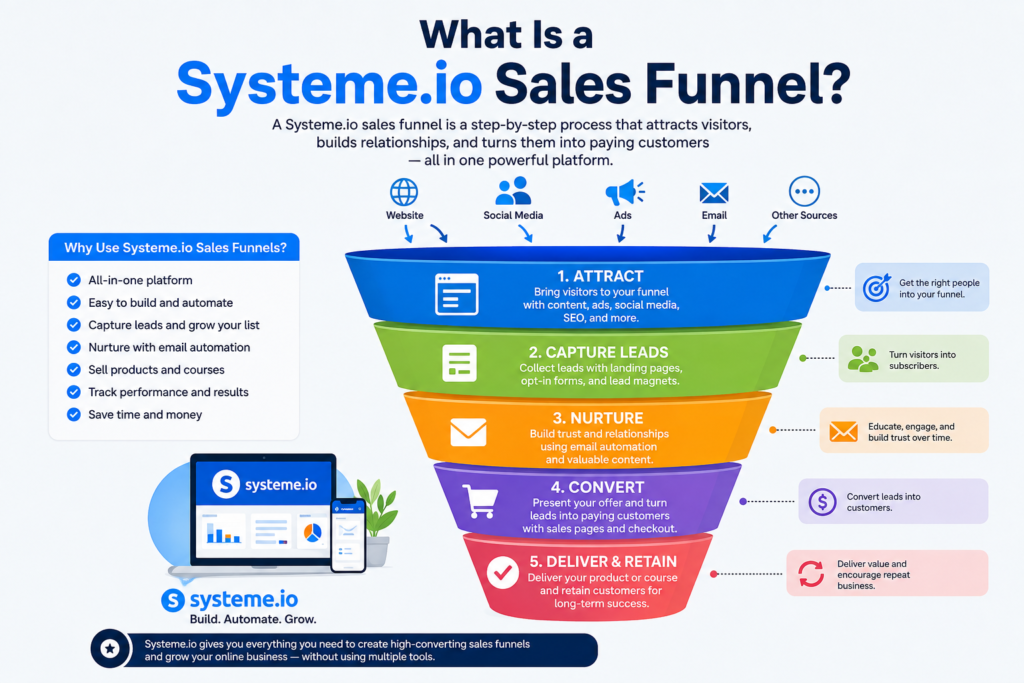 What Is a Systeme.io Sales Funnel